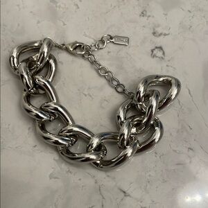 Elegant Silver Chain Bracelet